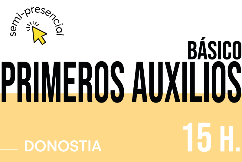Curso Básico de Primeros Auxilios SEMI-PRESENCIAL (15 h.)
