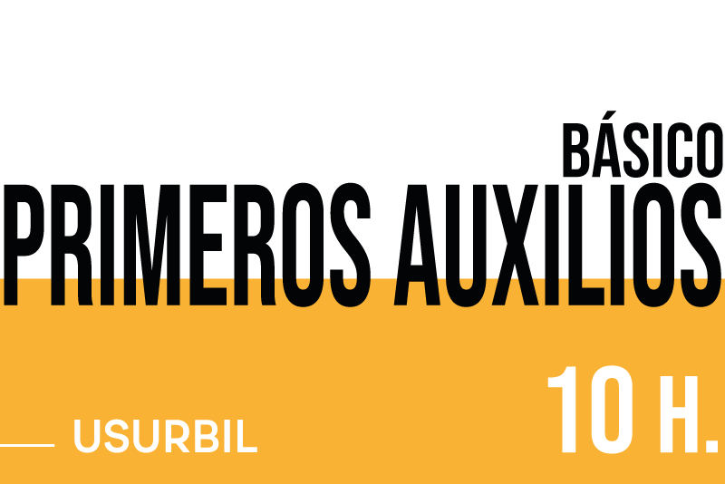 Primeros auxilios-Básico. (10 horas) Usurbil – Euskera. 2-6/11